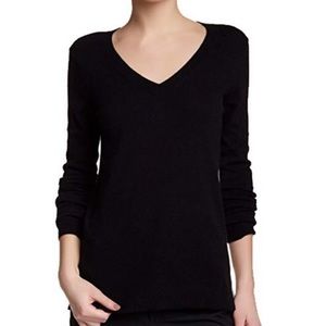 J Crew factory black v neck sweater